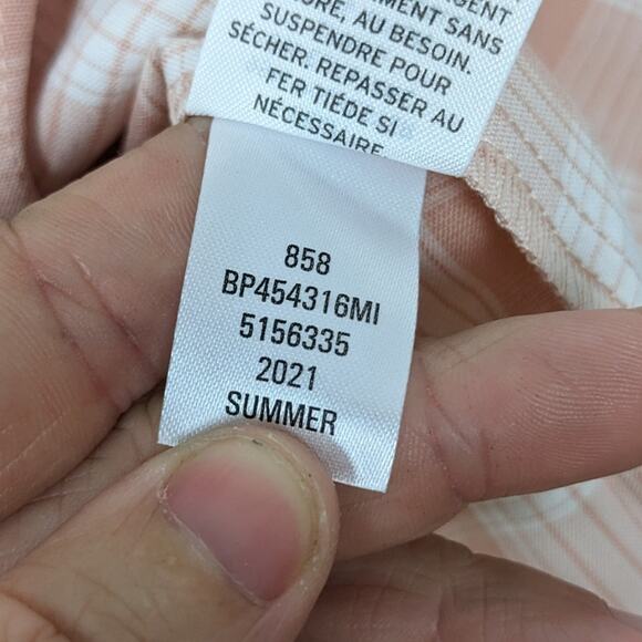 NWT BP Plaid Light Pink Summer Mini Dress - Picture 8 of 9